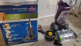 How to Use a Bissell ProHeat 2x Revolution Pet Pro Carpet Cleaner [upl. by Burrow]