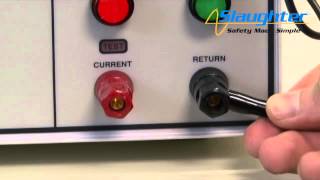 Hipot amp Ground Bond Test System Quick Start Video [upl. by Pagas]