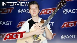 Interview Marcin Patrzalek Remembers His First Performance On AGT  Americas Got Talent 2019 [upl. by Rachel222]