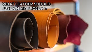 Lets Talk Leather  Leather Craft 101  EP01 Leather [upl. by Eillit]