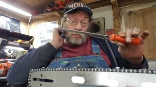 the proper way to chisel file your chainsaw 30 year veteran logger shares his secrets round filing [upl. by Gilligan]