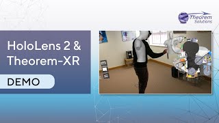 Microsoft HoloLens 2 Mixed Reality and TheoremXR demo [upl. by Irahc]