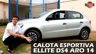 Calota Esportiva Elitte Linha DS4 Aro 14 na Reich Store [upl. by Ferri775]