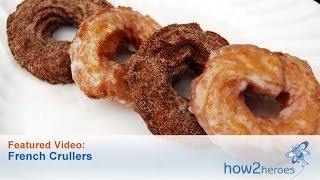 French Cruller Donuts [upl. by Enerak948]