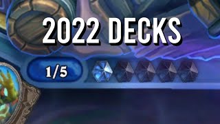 Hearthstone Decks in 2022 be Like [upl. by Dorfman]