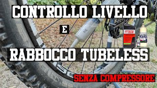 tubeless rabbocco liquido sigillante mtb [upl. by Ames]