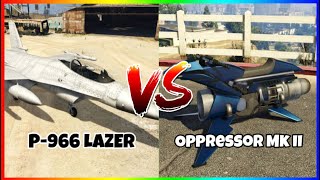 P996 LAZER Vs Oppressor Mk II 1V1 GTA V [upl. by Okime]