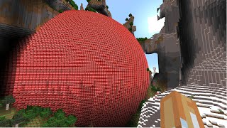 Minecrafts LARGEST EXPLOSION  1 MILLION TNT [upl. by Idnarb997]