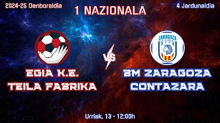 EGIA KE TEILA FABRIKA  BM CONTAZARA ZARAGOZA [upl. by Macfarlane]