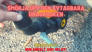 Smörjer Upp Fastrostad Avtagbar Dragkrok Volvo [upl. by Telimay102]