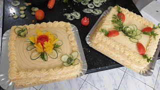 DECORAÇÃO DE TORTA SALGADA [upl. by Ayam]