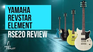 Yamaha Revstar Element RSE20 Guitar Review amp Demo [upl. by Rosa265]