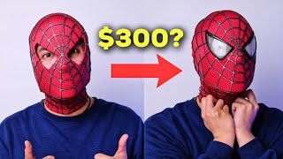 NYOBAIN TOPENG SPIDERMAN JUTAAN RUPIAH  TOBEY MAGUIRERAIMI SPIDERMAN MASK UNBOXING amp REVIEW [upl. by Rosel485]