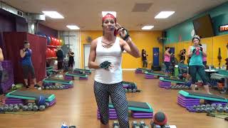 HIIT Training amp Muscle Building Class Full Body Workout  Yvette Bachman [upl. by Llennyl128]