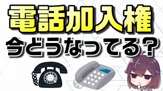 固定電話に必要だった「電話加入権」の価値はない？今どうなってるの？ [upl. by Alenoel]