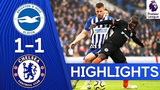 Brighton 11 Chelsea  Premier League Highlights [upl. by Anabahs]