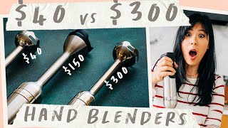 40 vs 300 Hand BLENDERS Tested [upl. by Neeka]