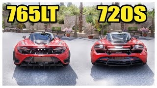 Forza Horizon 5 Mclaren 765LT Vs 720s which one is Better [upl. by Mollee]