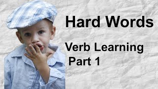 Verb Learning Part 1 [upl. by Naitsirhc]