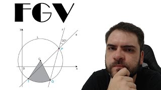 FGV2021 As retas r e s são secantes à circunferência λ de equação x3²y1²13 nos pontos P [upl. by Nomyad]