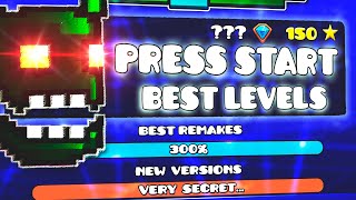 quotTHE BEST LEVELS OF PRESS START 2quot   GEOMETRY DASH 22 [upl. by Clarette]