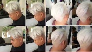 COMO PINTAR EL CABELLO DE BLANCO FACIL [upl. by Boru]