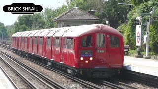 1938 Tube Stock on the Piccadilly  160 Years of London Underground  100623 [upl. by Ydissak]