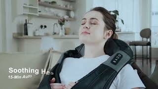 Nekteck Neck and Shoulder Massager give you a perfect massage [upl. by Athalie895]