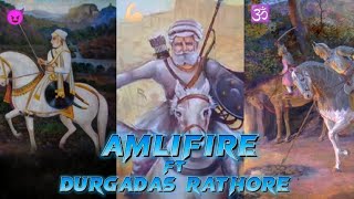 🕉️DURGADAS RATHORE VS AURANGZEB 🤣PAGAL MAT BANO 😈 jodhpur ⚔️rajasthanhindu warriors rajput [upl. by Einnej]