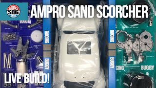 Ampro Engineering Tamiya Sand Scorcher Live Build [upl. by Ettelorahc]