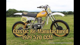 Classic ReManufactured 1979 520 CCM Twinshocker [upl. by Nylarej]