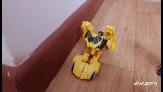 Sunstreaker Vs Decepticons Stopmotion [upl. by Ahsuatal]