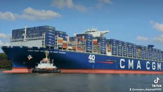 CMA CGM shipping [upl. by Nallac]