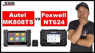 ✅AUTEL MK808TS vs FOXWELL NT624 🔥 [upl. by Lamberto855]