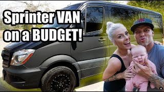 How I Built My Sprinter Van CHEAP [upl. by Nena]