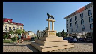 4K Constanta Romania walking tour 2024 [upl. by Enoob583]