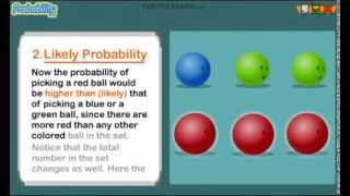 Basic Probability  Is It Equal Likely Unlikely Certain or Impossible Math for Kids [upl. by Aretahs]