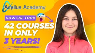 13YearOld Acellus Academy Student Completes 42 Courses in 3 Years [upl. by Lithea]