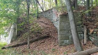 The Portageville Aqueduct on the Genesee Valley Canal [upl. by Ytok]