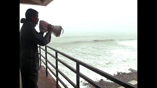 Cyclone Amphan makes landfall in West Bengal [upl. by Maffei]