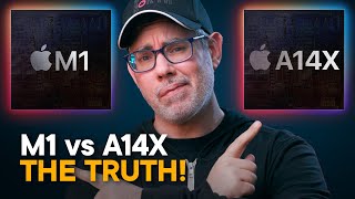 M1 vs A14X iPad Pro — The TRUTH [upl. by Aralomo]