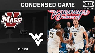 UMass vs West Virginia Condensed Game  202425 Big 12 Mens Basketball [upl. by Knighton]