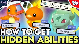 EVERY METHOD HOW TO GET HIDDEN ABILITY POKEMON in Brilliant Diamond and Shining Pearl [upl. by Neevan]