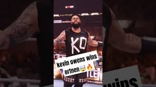 kevin owens wins ortnen🤯🔥wwe wwe2k24 WWE [upl. by Kilmarx]