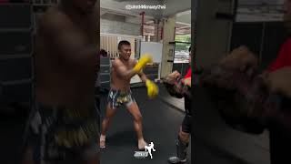 Buakaw Muay Thai Padwork 🔥 [upl. by Adina]