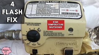 Honeywell Gas Valve 4 Flash FIX  High Temp Shutdown [upl. by Dewhurst732]