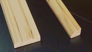 COMO HACER MOLDURAS DE MADERA  WOODEN MOLDINGS  Juan Carlos Aquila [upl. by Ylimme]