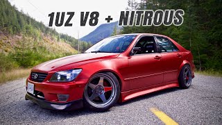 This 450hp 1UZ V8 Lexus IS300 is a Rare Unforgiving Drift Car  The Perfect Blend [upl. by Atiruam]