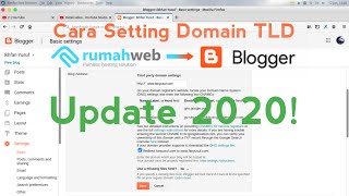 Cara Pasang Domain Rumahweb Terbaru [upl. by Claudio87]