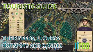 Anno 1800 Guide Understanding Tourists and Hotels [upl. by Allebasi]